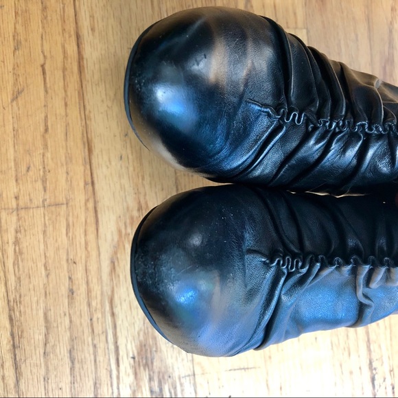 Guess Black Leather Side Zip Ankle Boot Sz 6.5 - Picture 7 of 8